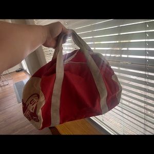 Retro 70s/80s OU sooners duffel bag